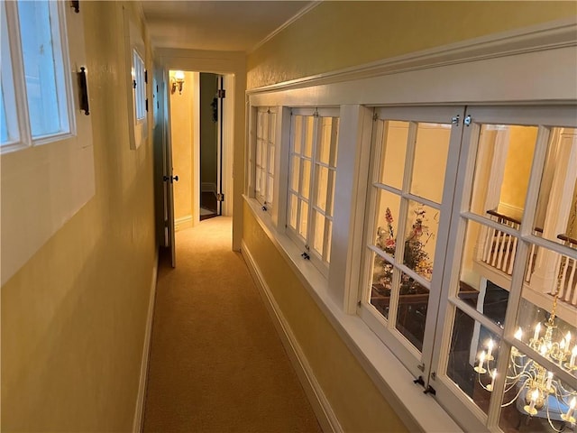1470 State Route 19, Middlebury, NY 14591 - corridor featuring carpet floors