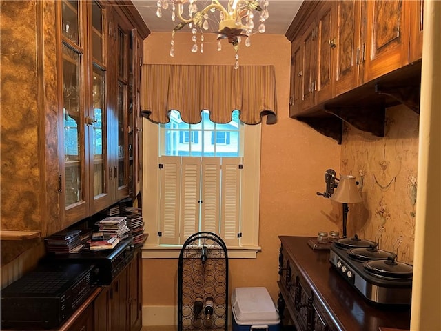 1470 State Route 19, Middlebury, NY 14591 - foyer with a chandelier