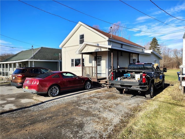 view of front of house