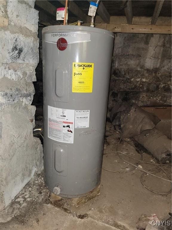 utilities with electric water heater