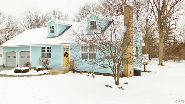 view of cape cod-style house