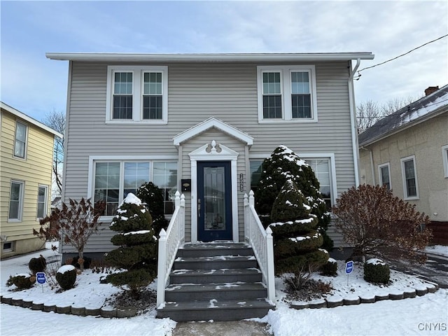 view of front of house