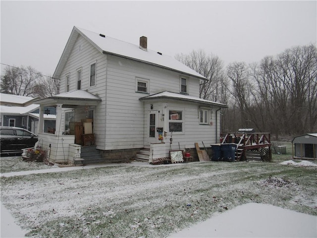 view of home's exterior