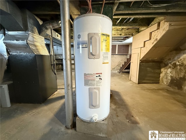 utilities featuring water heater