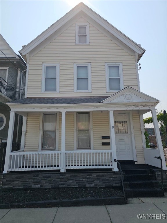 14 Spruce St, Buffalo, NY 14204 - view of front of house