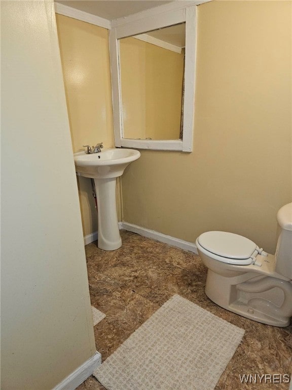 bathroom with toilet