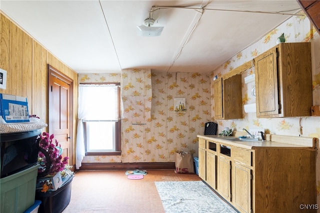 kitchen featuring sink