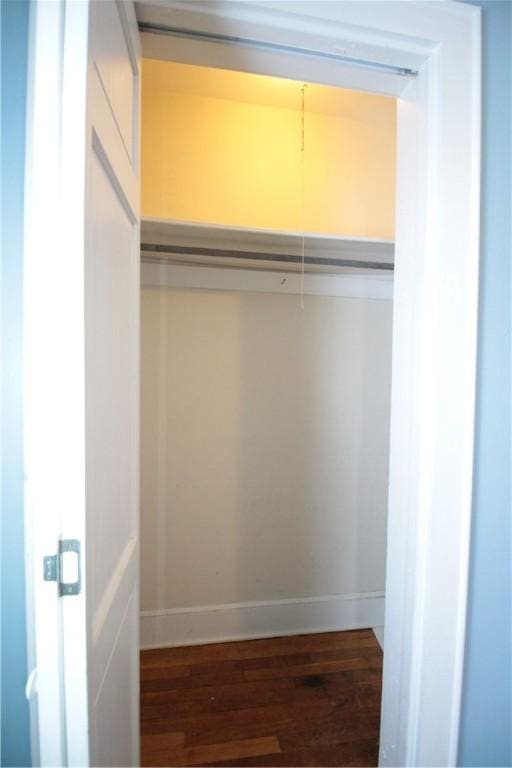 view of closet