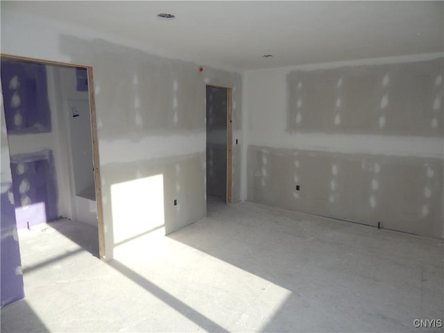 view of empty room