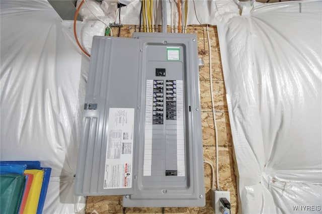 utilities with electric panel