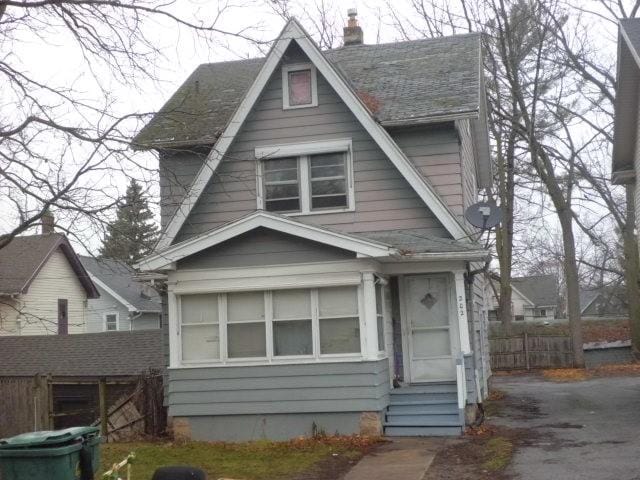 view of bungalow-style home