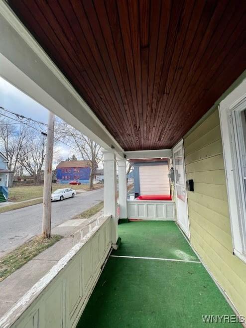 view of patio / terrace featuring covered porch