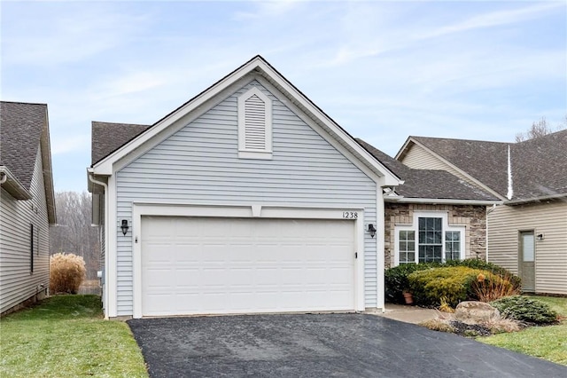 ranch-style house with a garage