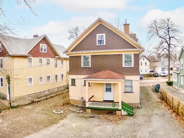 view of rear view of house