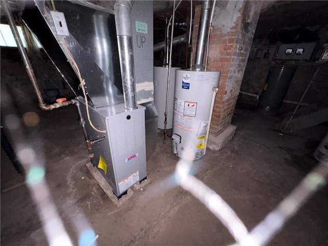 utilities with gas water heater