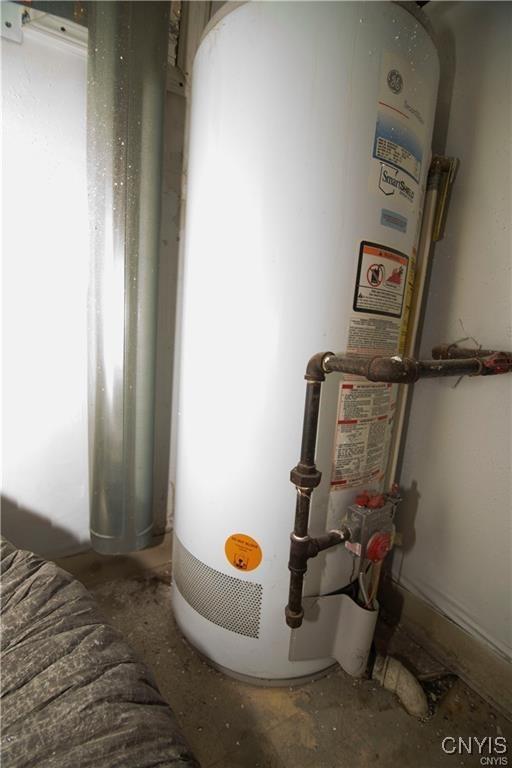 utilities featuring water heater