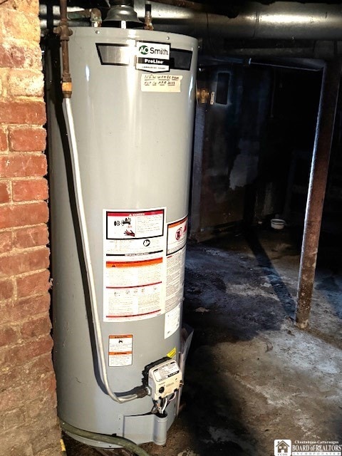utilities featuring water heater