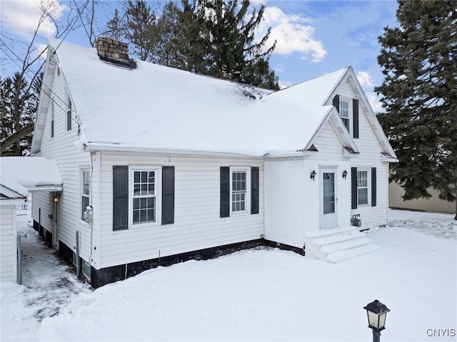 view of front of house