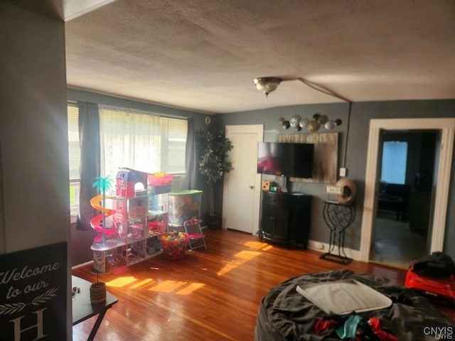 interior space featuring hardwood / wood-style floors