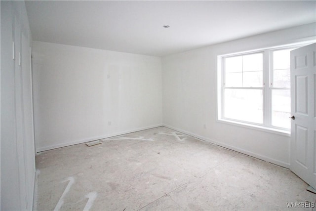 view of empty room