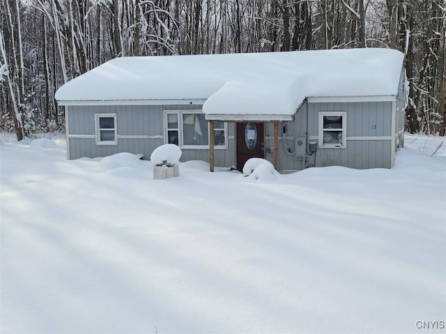 view of front of house