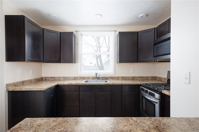 kitchen featuring sink and stainless steel appliances