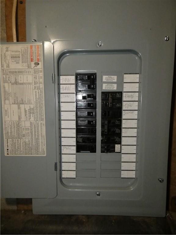 utilities with electric panel