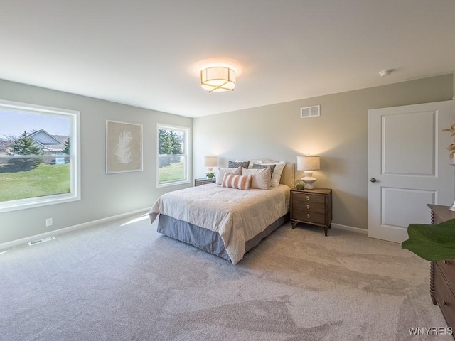 6668 Curtis Ct, Lockport-Town, NY 14094 - bedroom with light carpet and baseboards