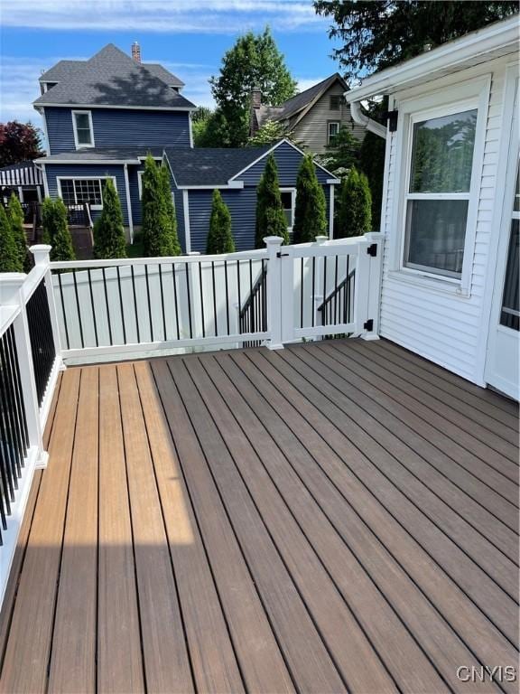 1 Alden Ave, Auburn, NY 13021 - view of wooden terrace