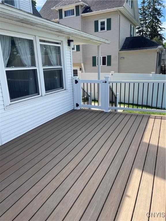 1 Alden Ave, Auburn, NY 13021 - view of deck