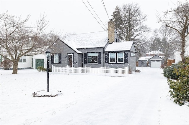 view of front of house