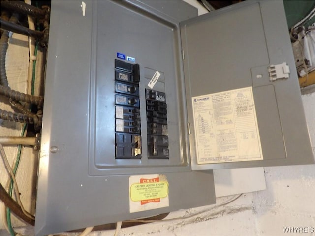 utilities with electric panel