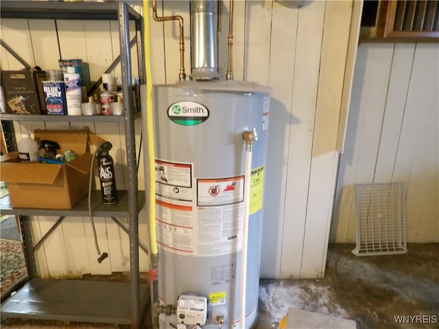 utilities with water heater