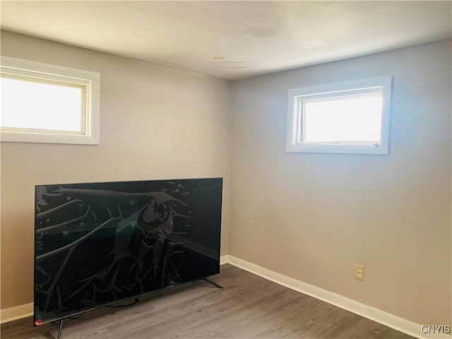 interior details featuring hardwood / wood-style floors