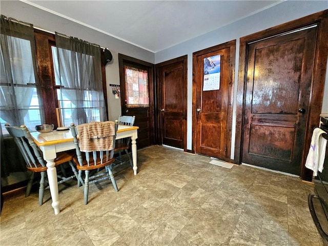 52 Maple Ave, Cohocton, NY 14826 - dining area with ornamental molding