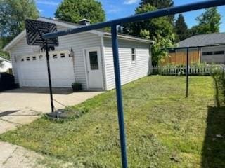 52 Maple Ave, Cohocton, NY 14826 - view of side of home featuring a detached garage
