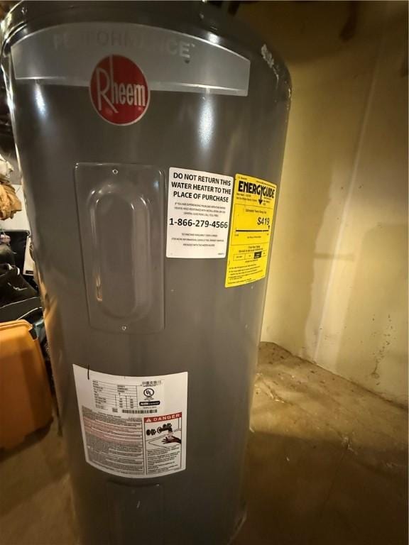 utilities with water heater