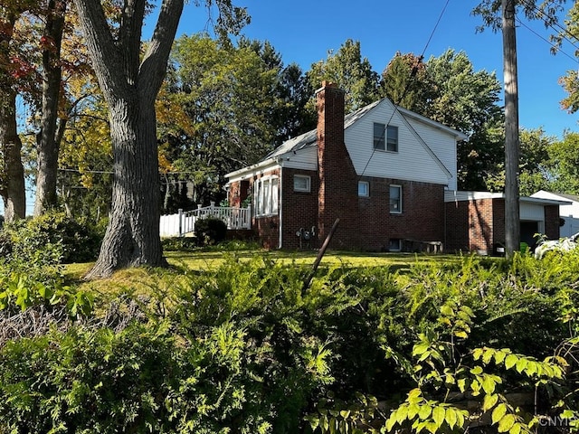 view of property exterior