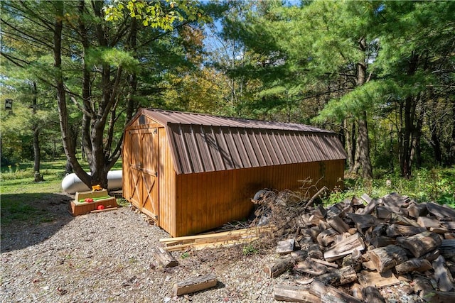 9539 Bronson Rd, Dansville, NY 14572 - view of outdoor structure