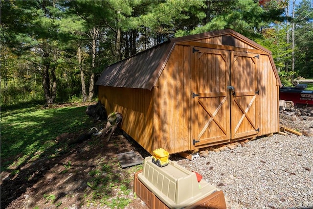 9539 Bronson Rd, Dansville, NY 14572 - view of outdoor structure