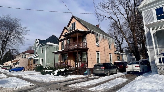 view of front of house featuring a porch