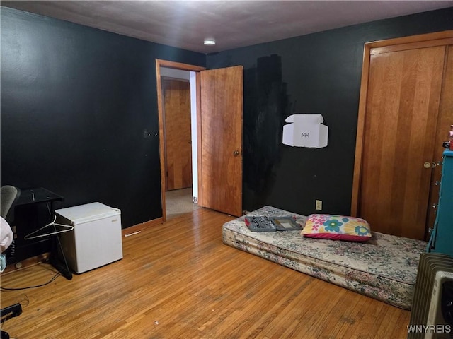 interior space featuring light hardwood / wood-style floors