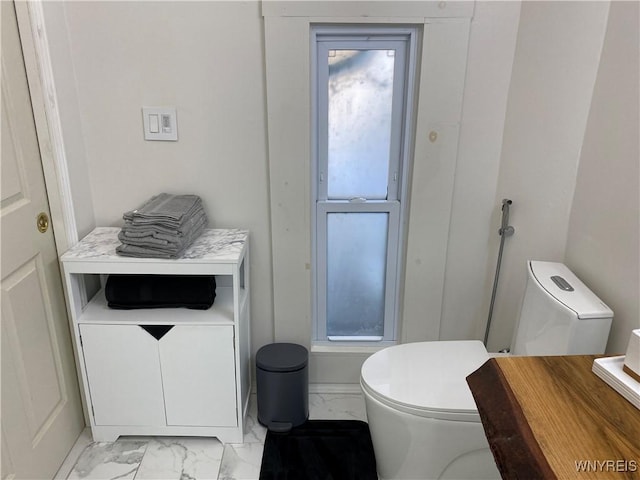 bathroom with toilet