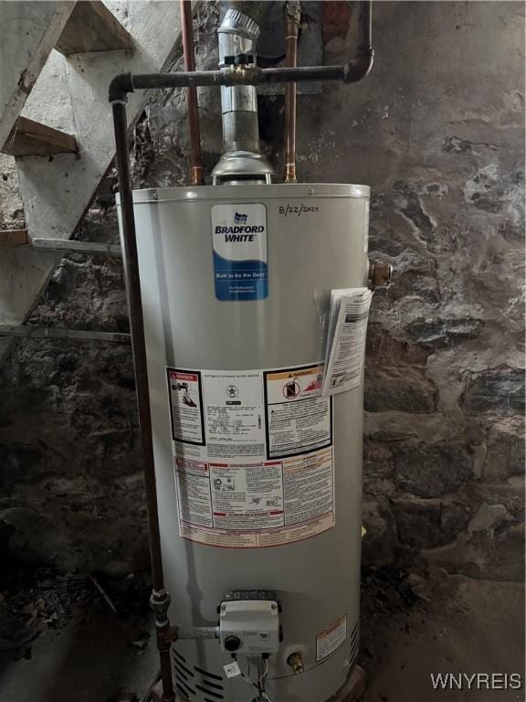 utilities with gas water heater