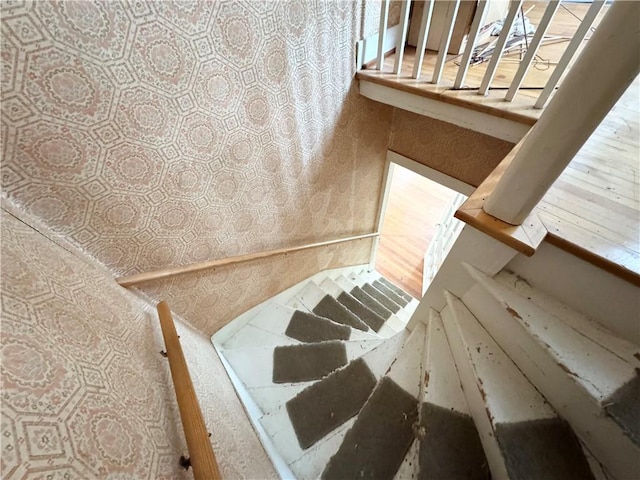 view of staircase