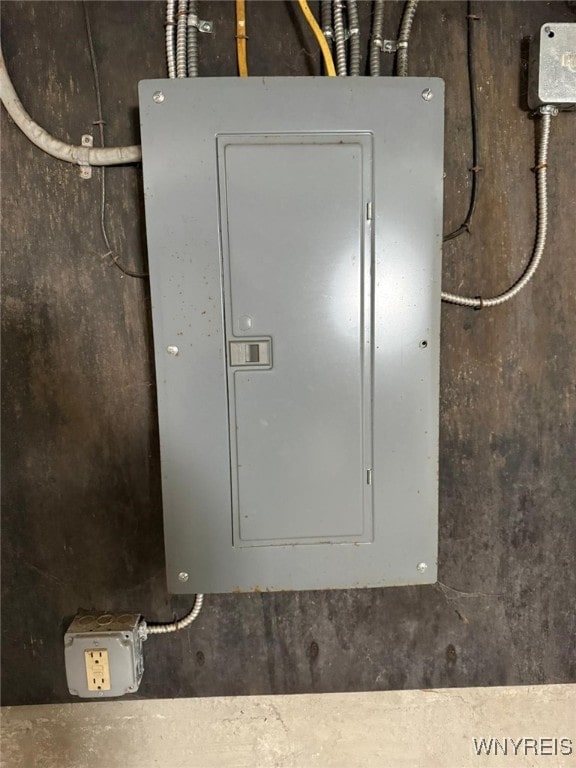 utilities with electric panel