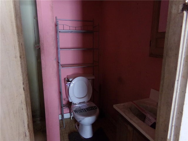 bathroom with toilet