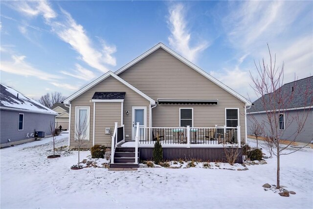 view of bungalow