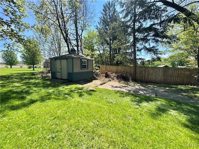 5902 N Rd, Owasco, NY 13021 - view of yard featuring a shed and an outdoor structure