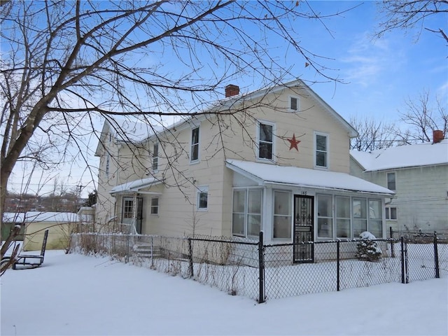 view of front of house